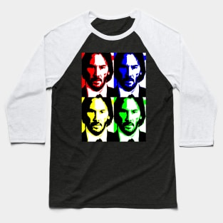 John Wick (pop art) Baseball T-Shirt